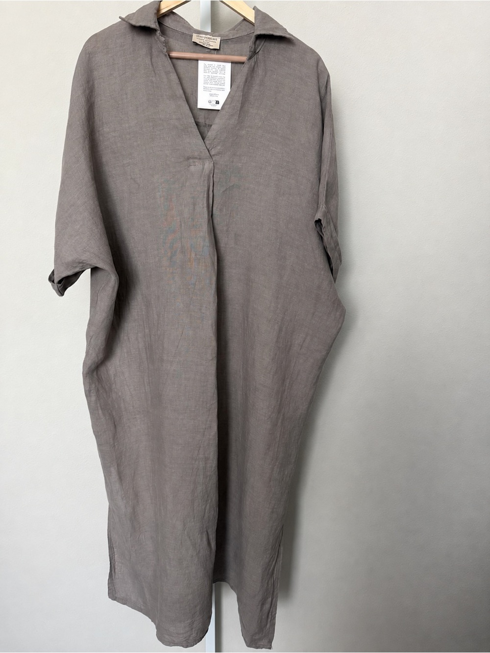 IT009 🇮🇹 Lino D’Oriana 100% Linen Maxi Dress Made in Italy – Multiple Color